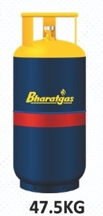 Bharatgas 47.5kg  LOT Cylinder / பாரத் 47.5kg  LOT சிலிண்டர்